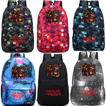 

Christmas Gift Games Five Nights at Freddys Boy Girl School bag Women Bagpack Teenagers Schoolbags Canvas Men Student Backpacks