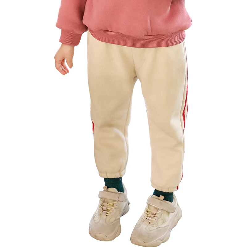 

Children's Cashmere Sports Trousers 2018 Autumn Winter Clothes New Female Baby's Casual Pants Girls' Thickened and Warm Trousers
