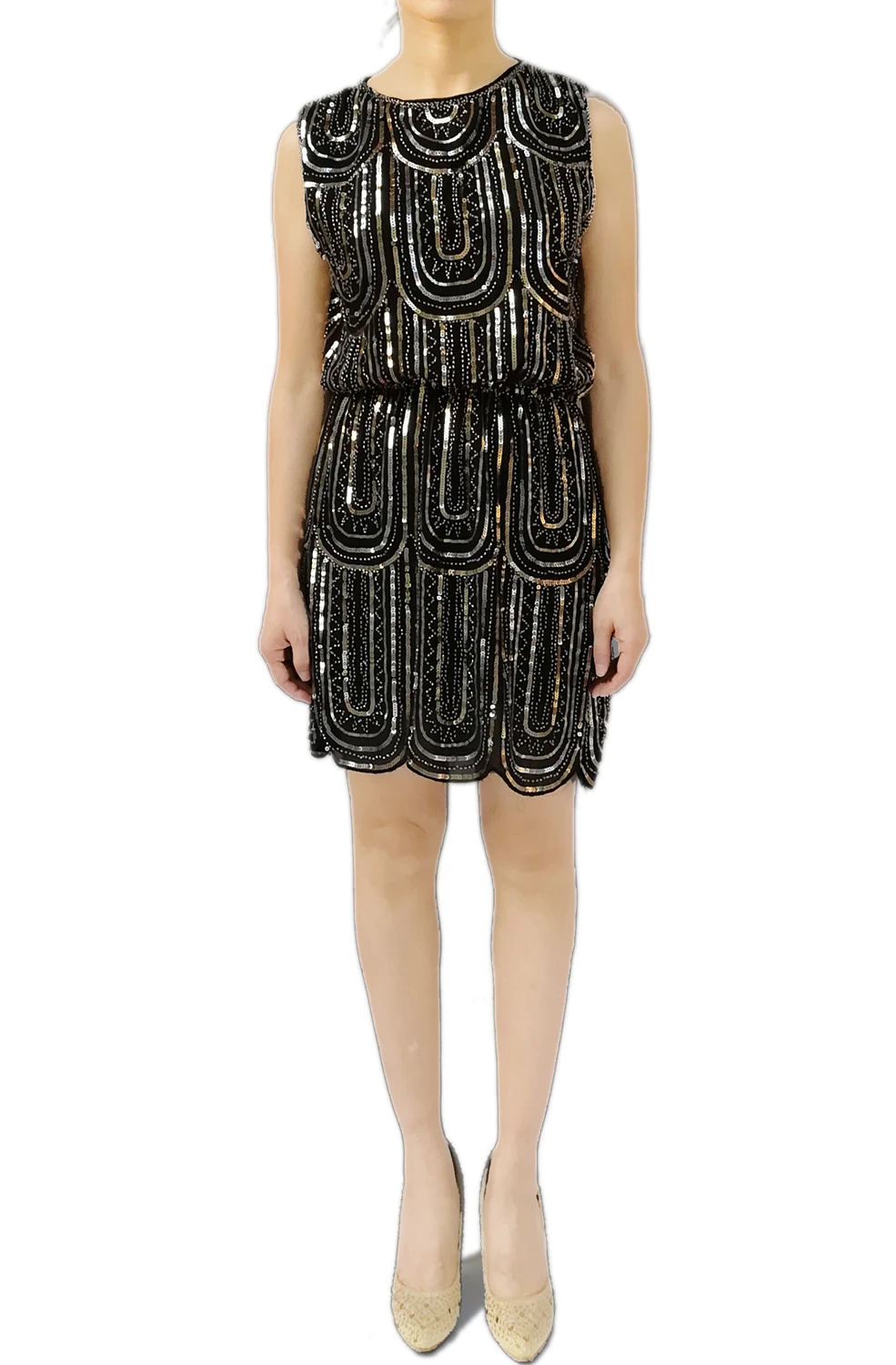 ビーズ 19 S ファッションフラッパーギャツビースピークイージースタイルテーマイベントパーティーハロウィンファンシーコスチューム Dress Fashion Dress Stylefashion Dress Aliexpress