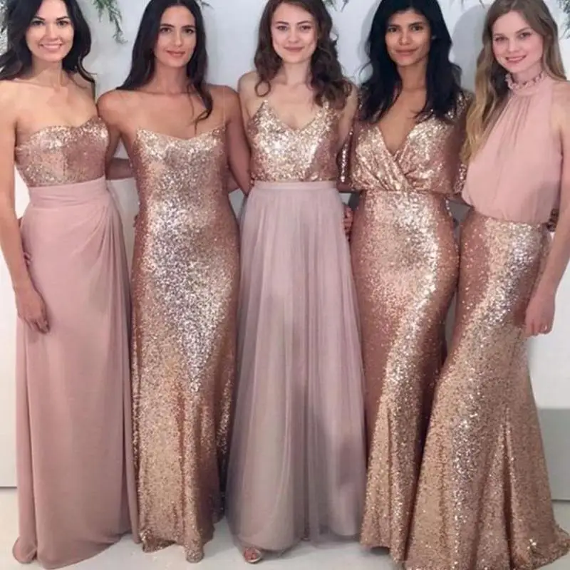 bridesmaid sequin dresses