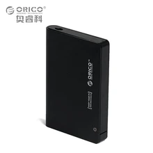 ORICO 2598SUS3 USB3.0 Harddisk Case 2.5 HDD Sata to USB External Enclosure Storage Portable Box Support 9.5mm&12.5mm Hard Drive
