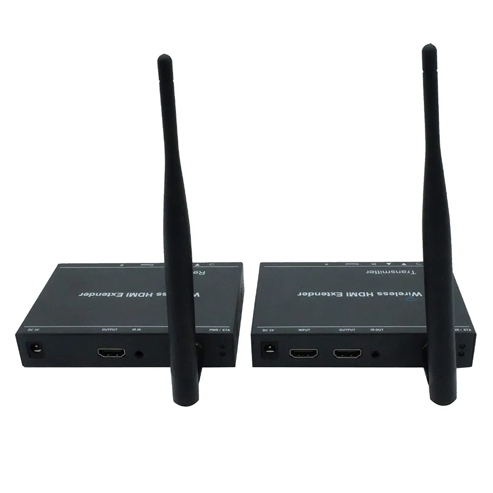 PUZHIJIE беспроводной HDMI передатчик приемник Отправитель поддерживает 1080P H.264