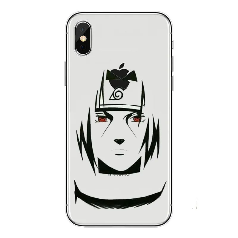 Мягкий силиконовый чехол Moda Anime удзумаки Наруто Саске Какаси для iPhone 12 11 Pro X XR XS Max 8