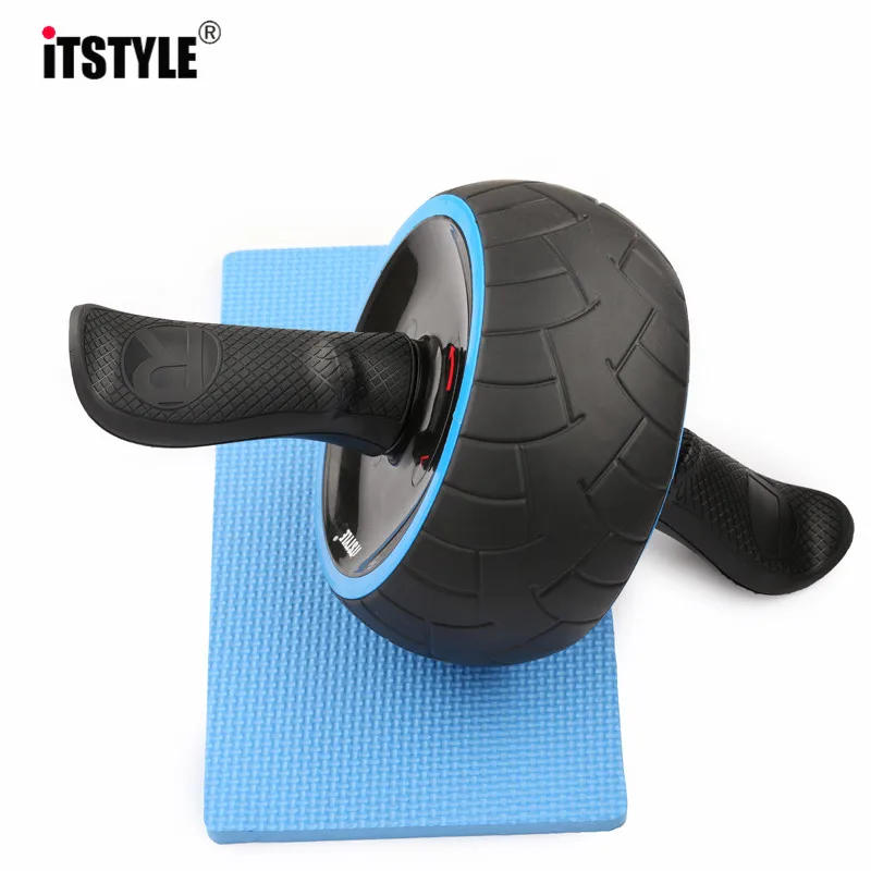 

ITSTYLE Automatic rebound abdominal wheel Ab belly Silence Wheel Gym Abdominal Muscle Training Wheel AB roller