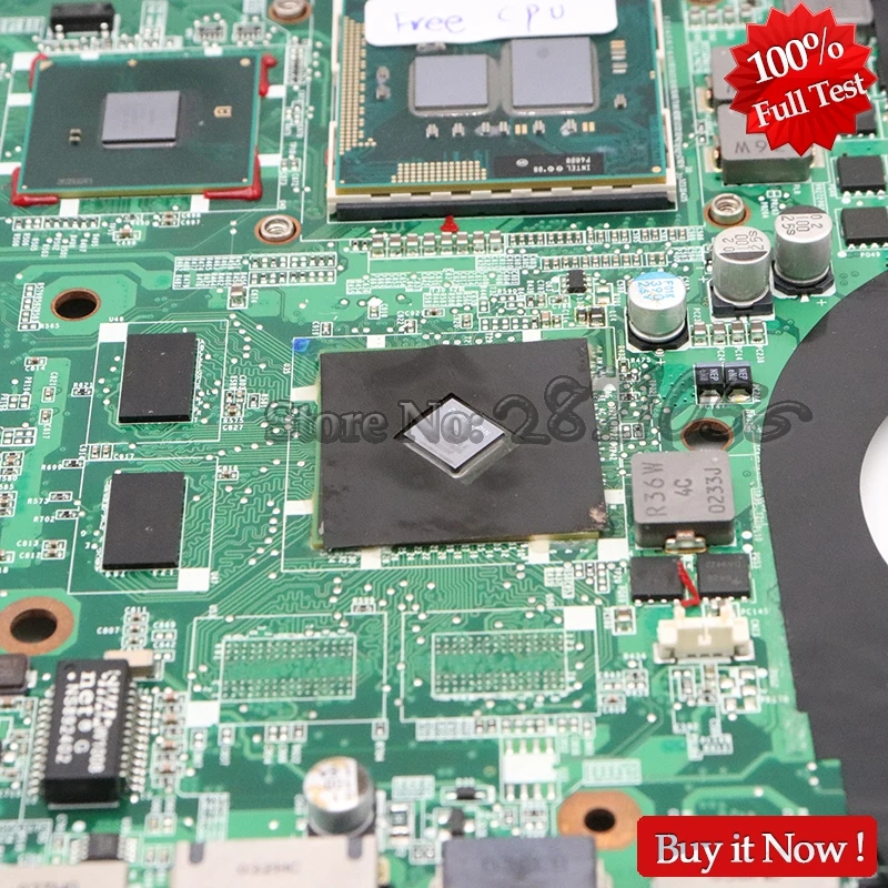 NOKOTION 600816-001 для hp Pavilion DV6 DV6-2000 материнская плата для ноутбука G105M графика HM55 DDR3 Бесплатный процессор