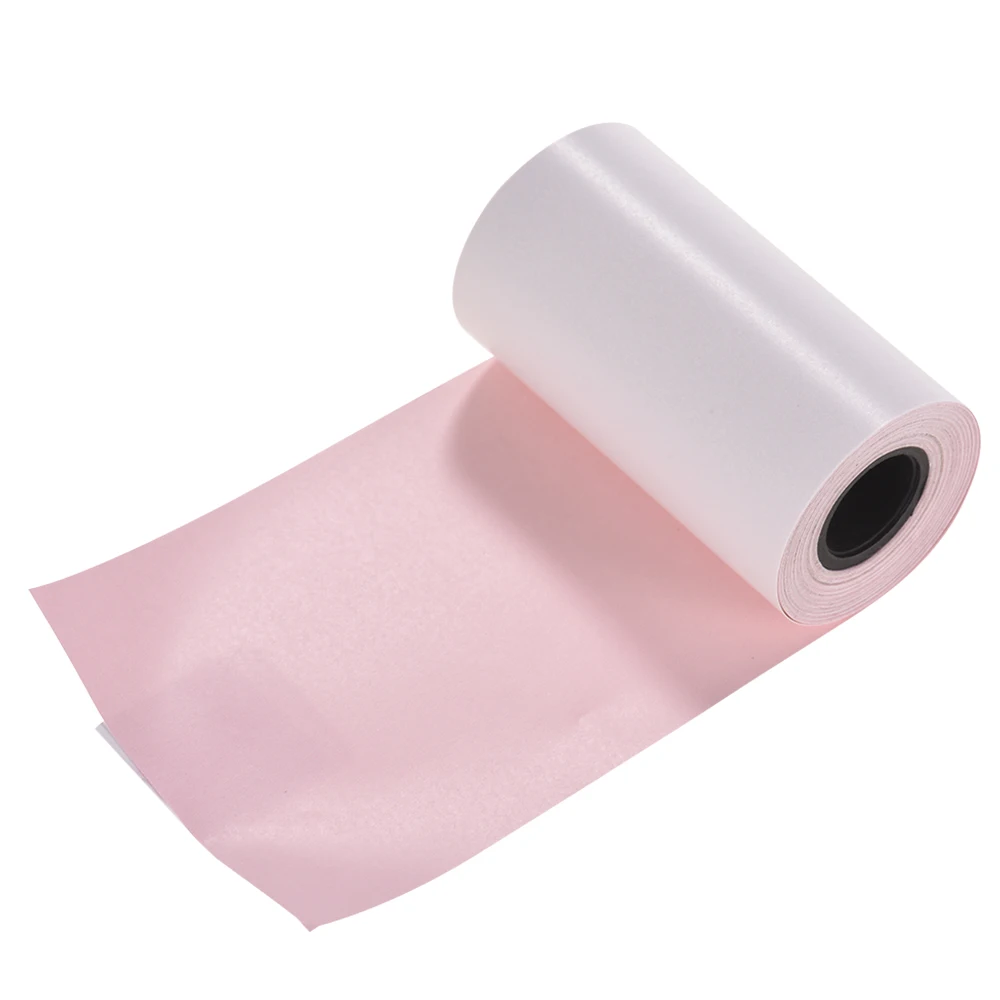 Цветная наклейка рулон бумаги с самоклеющейся 57*30 мм(2,17* 1.18in) для PeriPage A6 карманный Термопринтер для бумаги ANG P1/P2