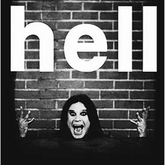 Ozzy Osborne - Hell Laminated Poster (40 X 55)