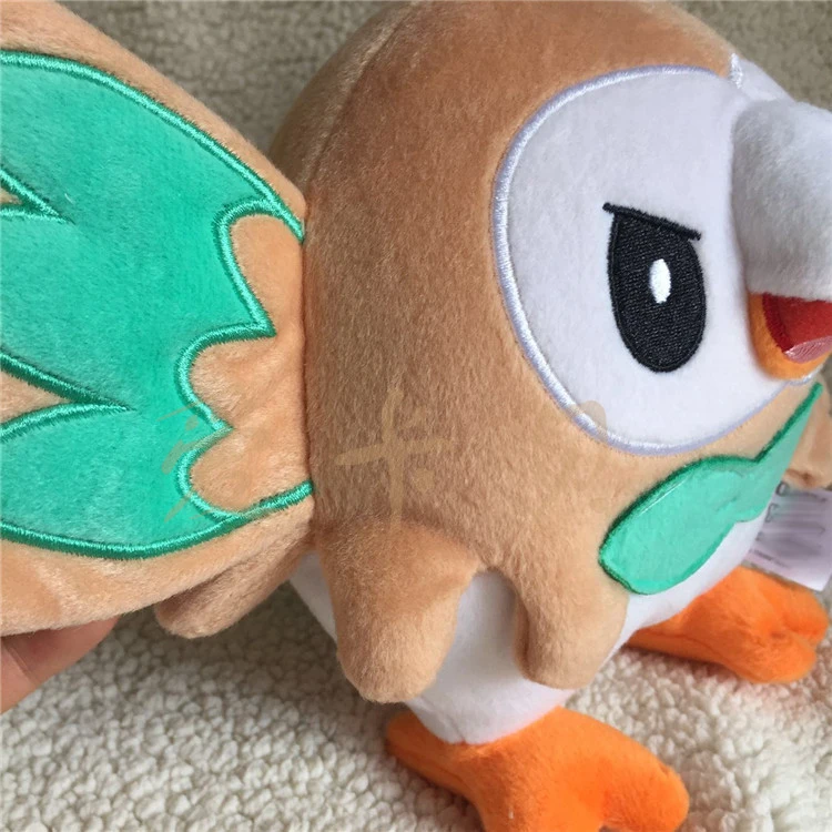 Rowlet " плюшевые куклы мягкие аниме мультфильм для ребенка мягкие лучшие подарки