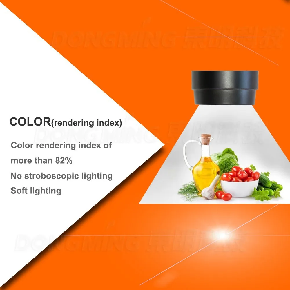 Luz para Loja Luz de Ponto Pces Atacado Integração Led Cob Faixa - Shopping Iluminação Lâmpada Cor Opcional Branco Preto 10 20w 9 Iluminação do percurso
