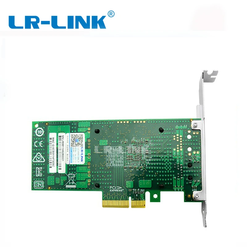 LR-LINK 9811BT 10 Гб Ethernet карта PCI-E PCI Express X4 сетевая карта адаптер Lan Карта Intel X550-T1 совместимый NIC