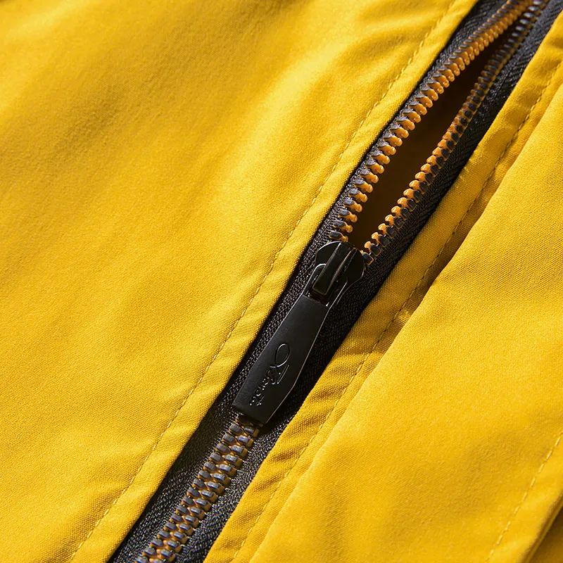 80% OFF Grandwish New Korea Version Men's Overalls Hoody Baggy Jacket Men College Jacket Yellow Black Casual Spring Jacket for Men,ZA166