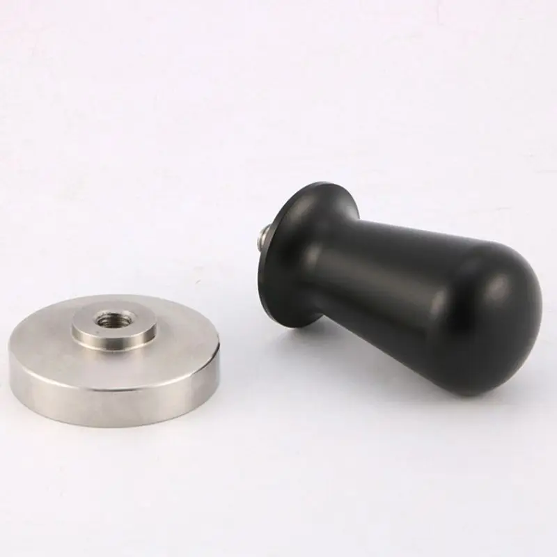 Koop 58Mm Gekalibreerd Druk Sabotage Koffie En Espresso Elastische Poeder Compactor Rvs Koffie Poeder Hamer Speciale Powd