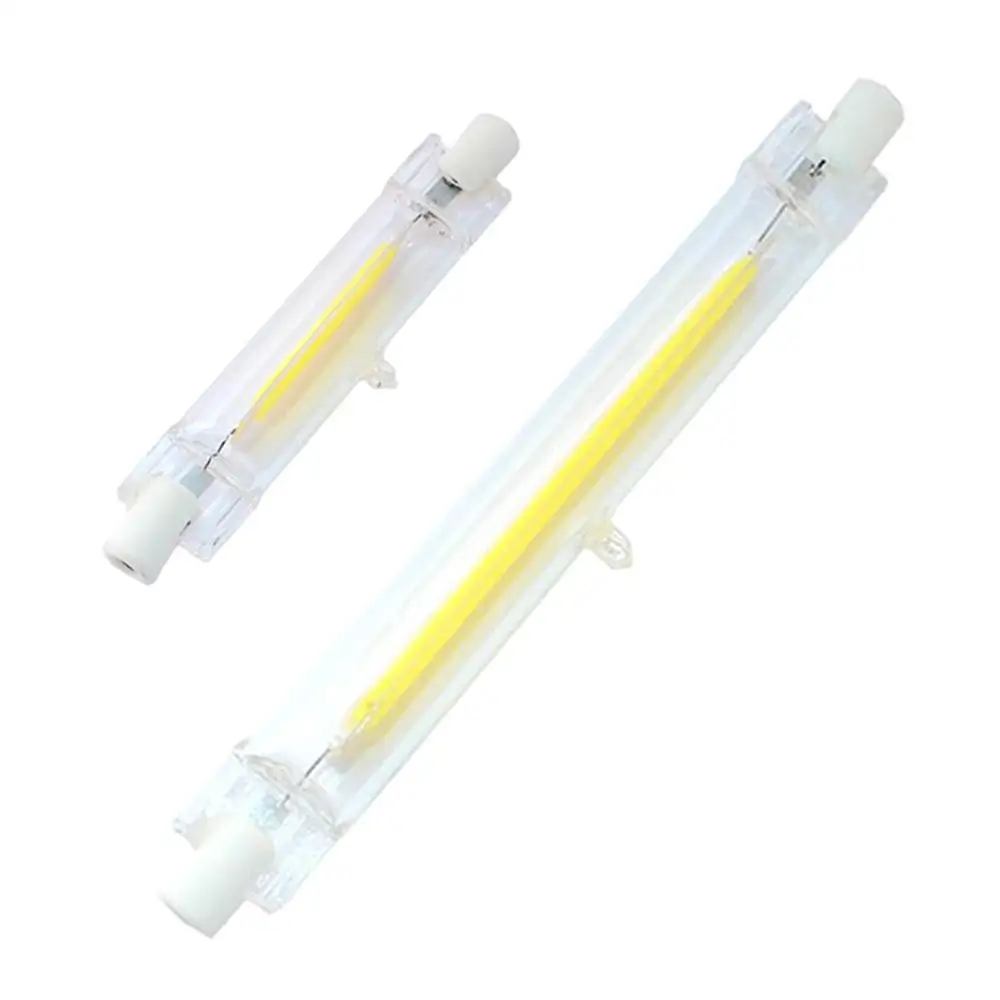 

220V R7S LED Lamp Glass Tube COB Light Bulb Halogen Lighting Replacement Spotlight 4W/10W Metal Halide