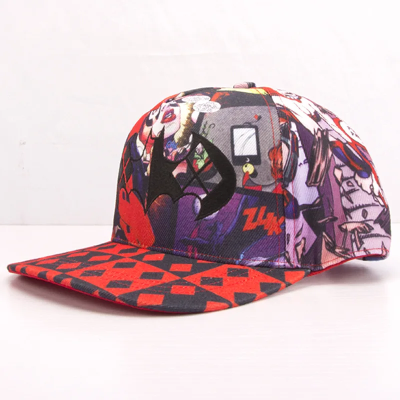 Hero Justice Alliance Batman Baseball Caps for Male and Female Students Teenager Adult Cotton Embroidery Cap Kids Casual Hats