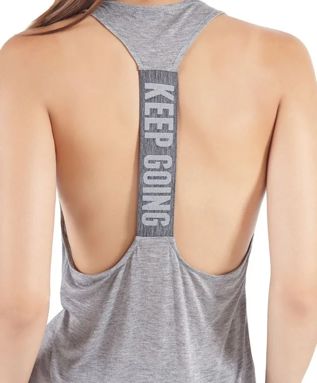 

women Performance raceback sport tank tops loose fitness running breathable sports shirt workout quick dry vests
