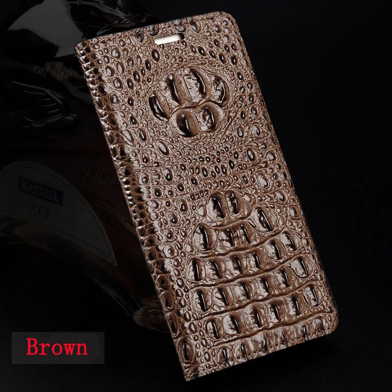 Чехол для бумажника из натуральной кожи чехол для samsung Galaxy A3 A3000 A3009 A310 A3 A320 A3 A7 A7000 A750 - Цвет: Brown