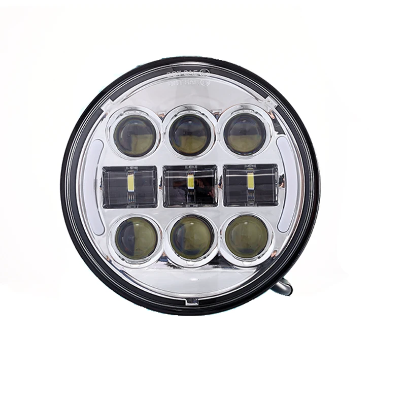 DOT 5 75 &quotКруглый налобный фонарь 3/4 проектор светодиодные фары для XG XL XR Dyna Iron 883