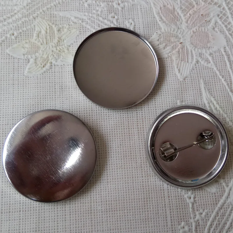 

1" 25mm 100 Sets NEW Professional All Steel Badge Button Maker Pin Back Metal Pinback Button Supply Materials
