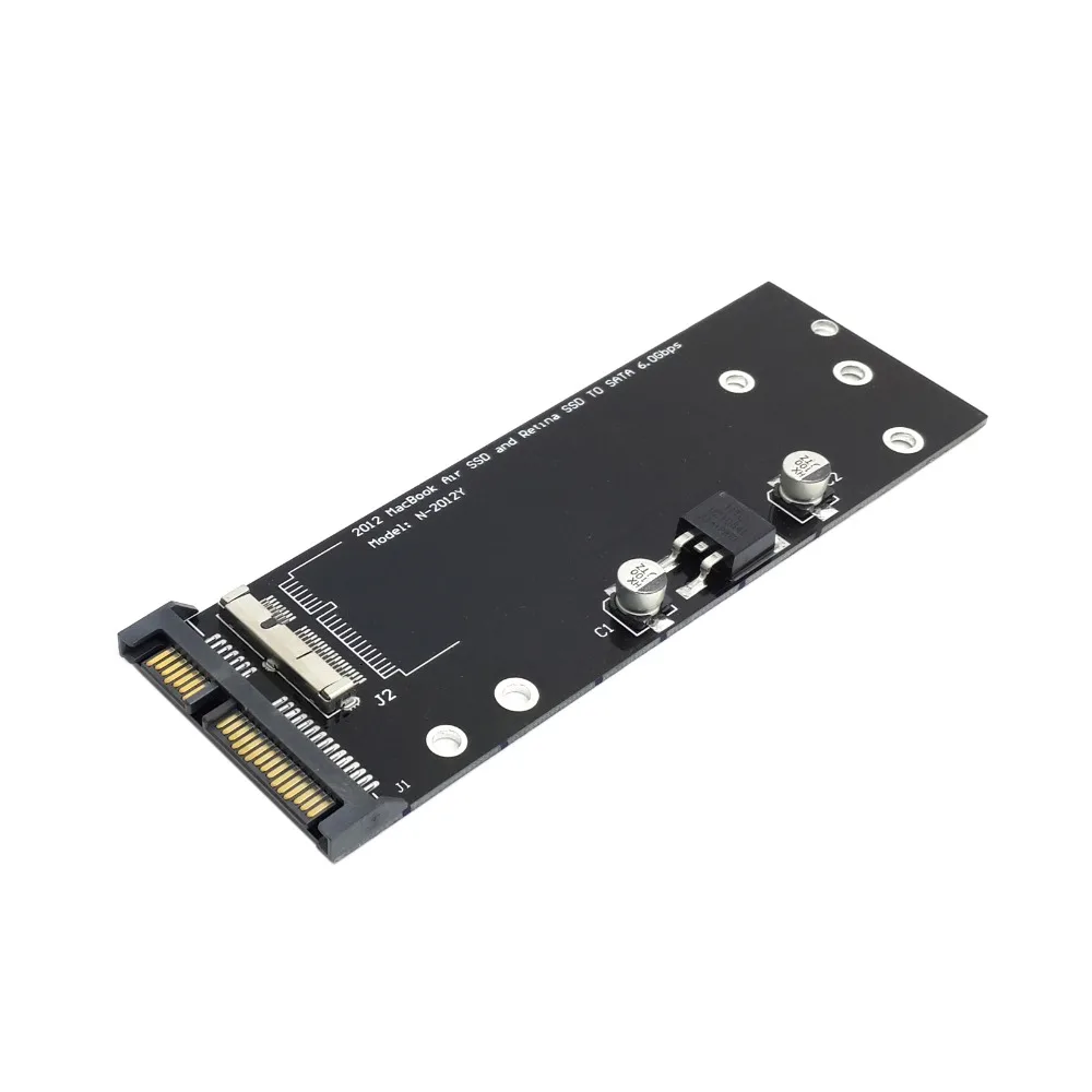 PCBA 17 + 7pin SSD HDD к SATA 22Pin жесткий диск картридж для VR Mac Air Pro MD223 MD224 MD231 MD232 SSD (art.: 7aece776f) - 7aece776f