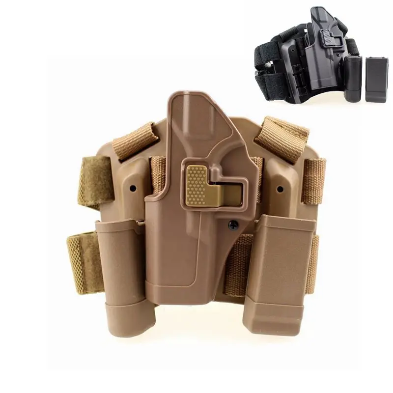 Tactical Left Hand Leg Holster Airsoft Pistol Thigh Holster For Glock
