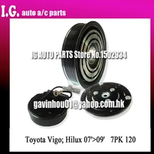 Компрессор кондиционера сцепления для автомобиля ТОЙОТА Виго/HILUX 2007 2008 2009