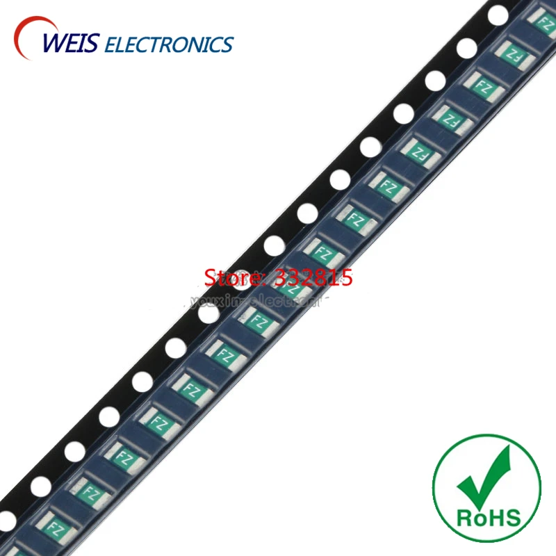 100 шт. FSMD005-1206-R 1206 a PPTC предохранитель SMD предохранители безопасная трубка ROHS