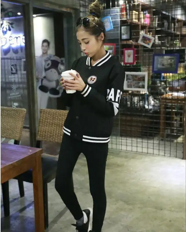 Varsity Jacket Baseball Jacket Vrouwen Lange Mouw Jassen Jas Vrouwen Sport Baseball Bomberjack Vrouwen Casual Outwear Coat Rain Jacket Coat Mencoats Jackets Uk Aliexpress