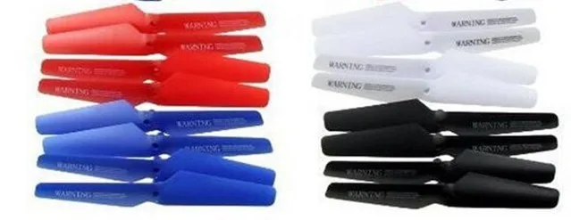 Wholesale 2.4G 4CH RC Quadcopter X5C X5C-1 X5sc x5sw spare part Main Blades propeller 100set Wholesale 2.4G 4CH RC Quadcopter X5C X5C-1 X5sc x5sw spare part Main Blades propeller 100set