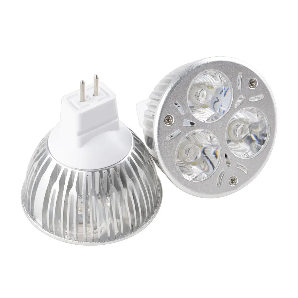 10 шт. Новый Диммируемый MR16 9 Вт DC/AC12V EPISTAR LED теплый белый/чистый белый/холодный