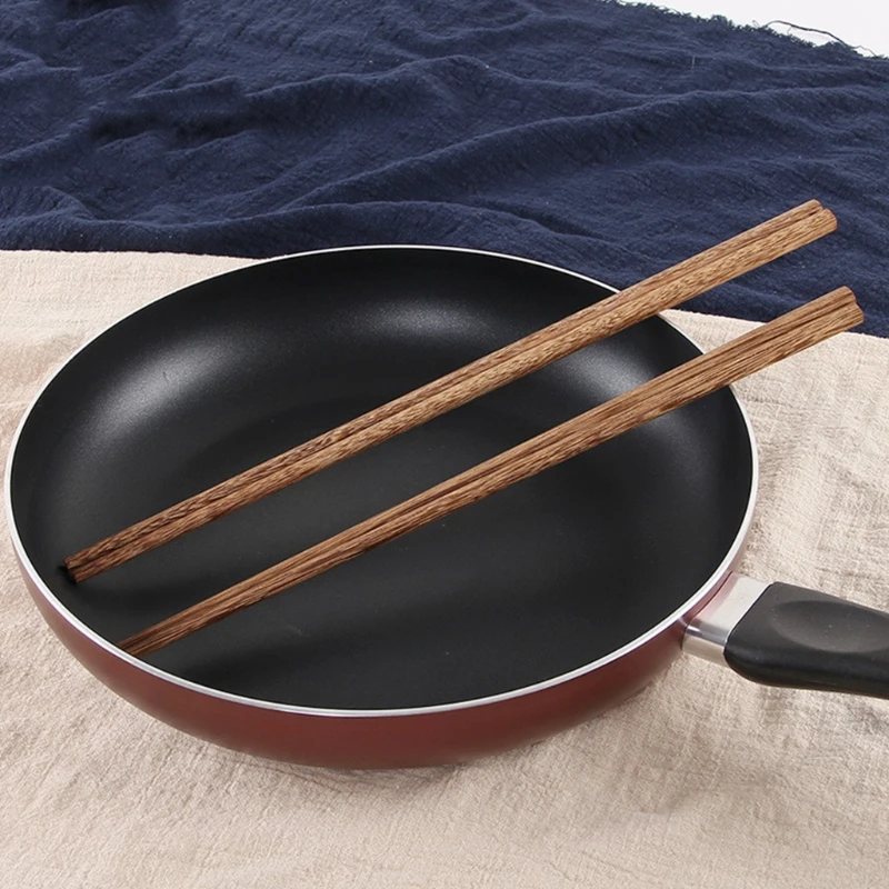 Handmade Wood Wooden Durable Chopsticks Noodles Cooking Cutlery