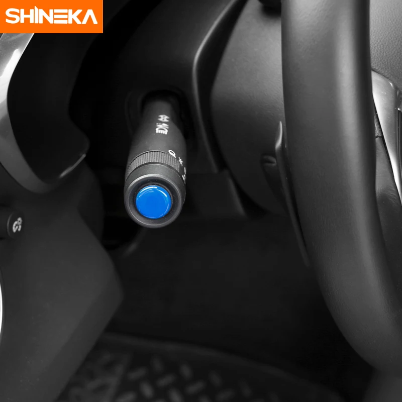 Автомобильный Стайлинг SHINEKA дефлектор стержня рулевого колеса из АБС пластика