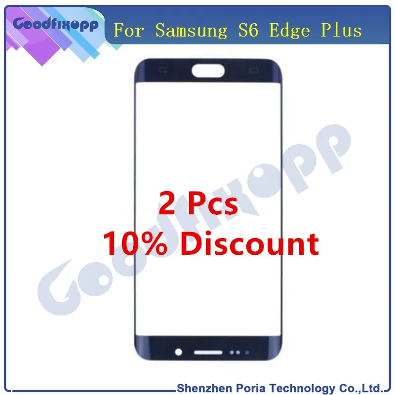 Переднее стекло сенсорный экран ЖК внешняя панель объектив для Samsung Galaxy S6 Edge Plus G928