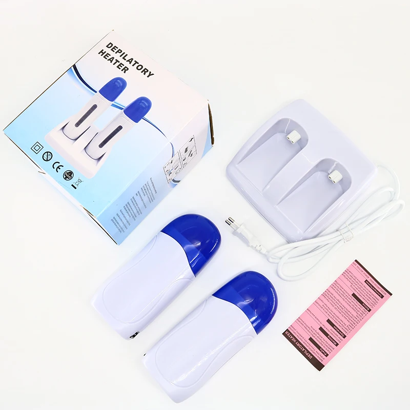 

Two-Seat Wax Machine Warmer Wax Heater SPA Hand Epilator Feet Paraffin Wax Rechargeable Machine Body Depilatory Hair