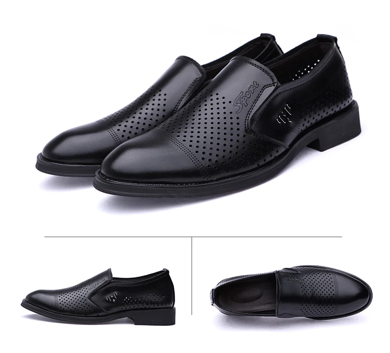 Кожаные мужские оксфорды; деловая Свадебная обувь ручной работы; Мужские модельные туфли; мокасины; Мужская обувь для вождения