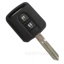 2 Button Car Key Shell Case For Nissan pathfinder juke maxima Qashqai j11 tiida Micra Navara Almera Note Replacement Remote key