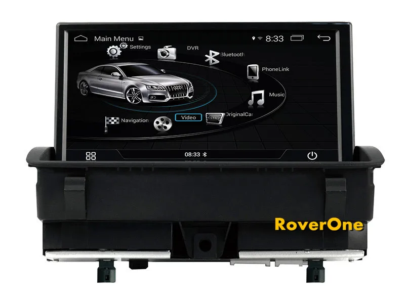 Roverone Android 4,4 Автомобильный мультимедийный плеер для автомобиля Audi Q3 Авто DVD Радио Стерео gps навигации Bluetooth навигация MirrorLink