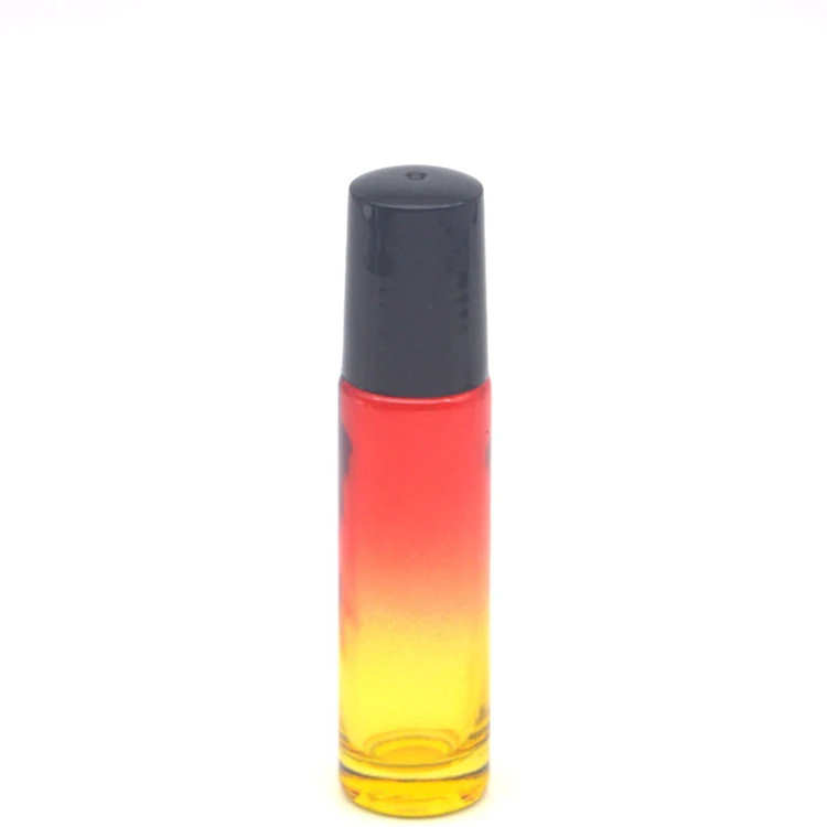 10ml C6 1 шт 10 мл красочные толстые стеклянные флаконы пустые эфирные масла Духи ролл на бутылке из нержавеющей стали ролик бутылки - Цвет: 10ml C6