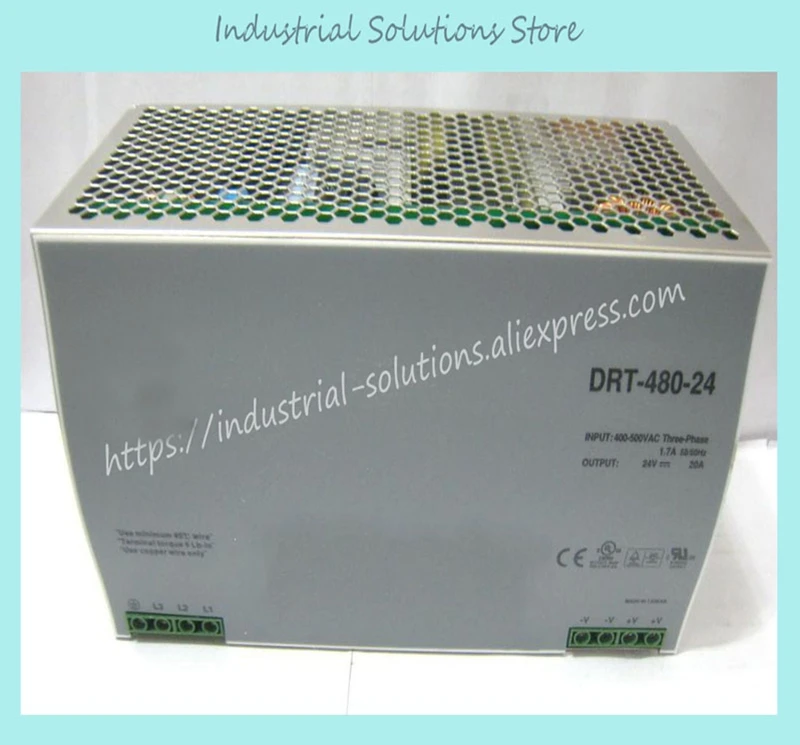 все цены на Switch Power 24v 20a DRT-480-24 3 Years Warranty Original онлайн