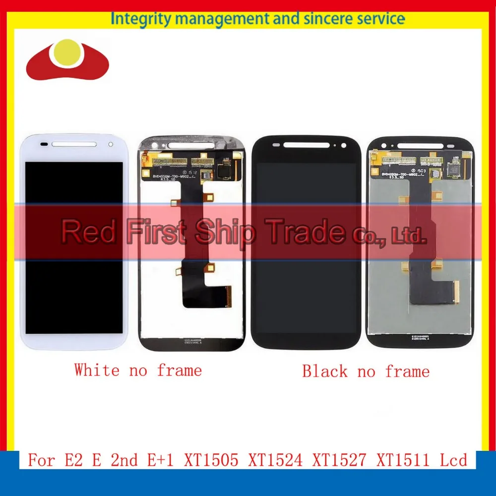 Для Motorola Moto E2 e 2nd E + 1 XT1505 XT1524 XT1527 XT1511 Полный ЖК Дисплей Сенсорный экран планшета