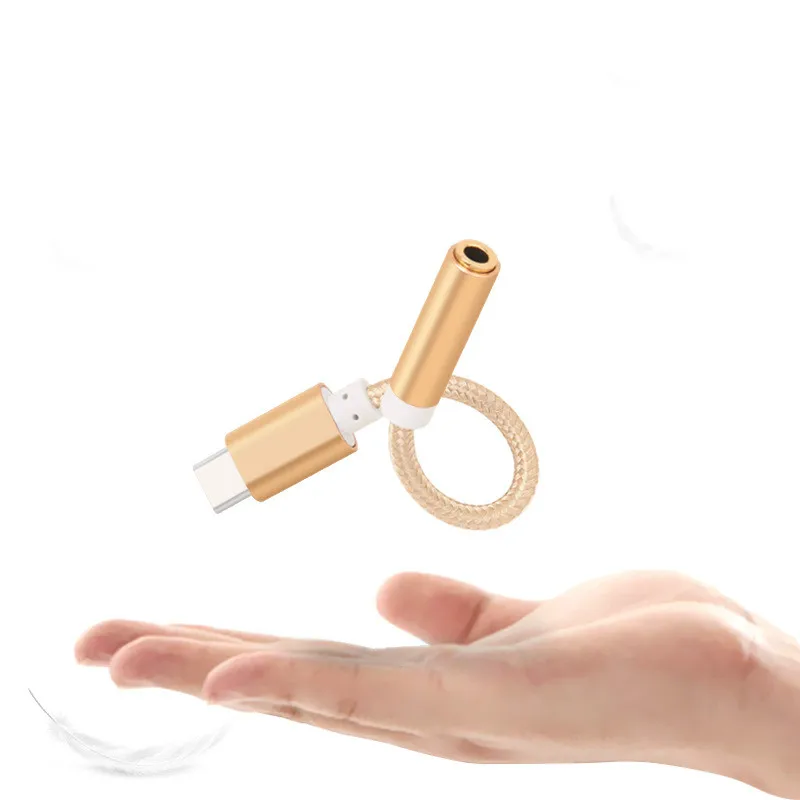 ZUCZUG USB 3.1 Type C to 3.5 Earphone Adapter usb 3.1 Type-C USB-C male to 3.5mm AUX audio female AUX Cable