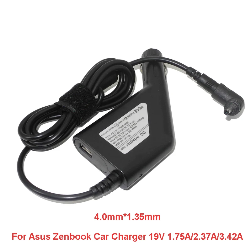 For Asus Zenbook Car Charger Adapter