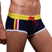 Для мужчин, мужские плавки-трусы нейлоновое леггинсы Размеры обтягивающий купальник купальники водные виды спорта Гей Мужские пляжные сандалии для купания, сёрфинга трусы M-3XL