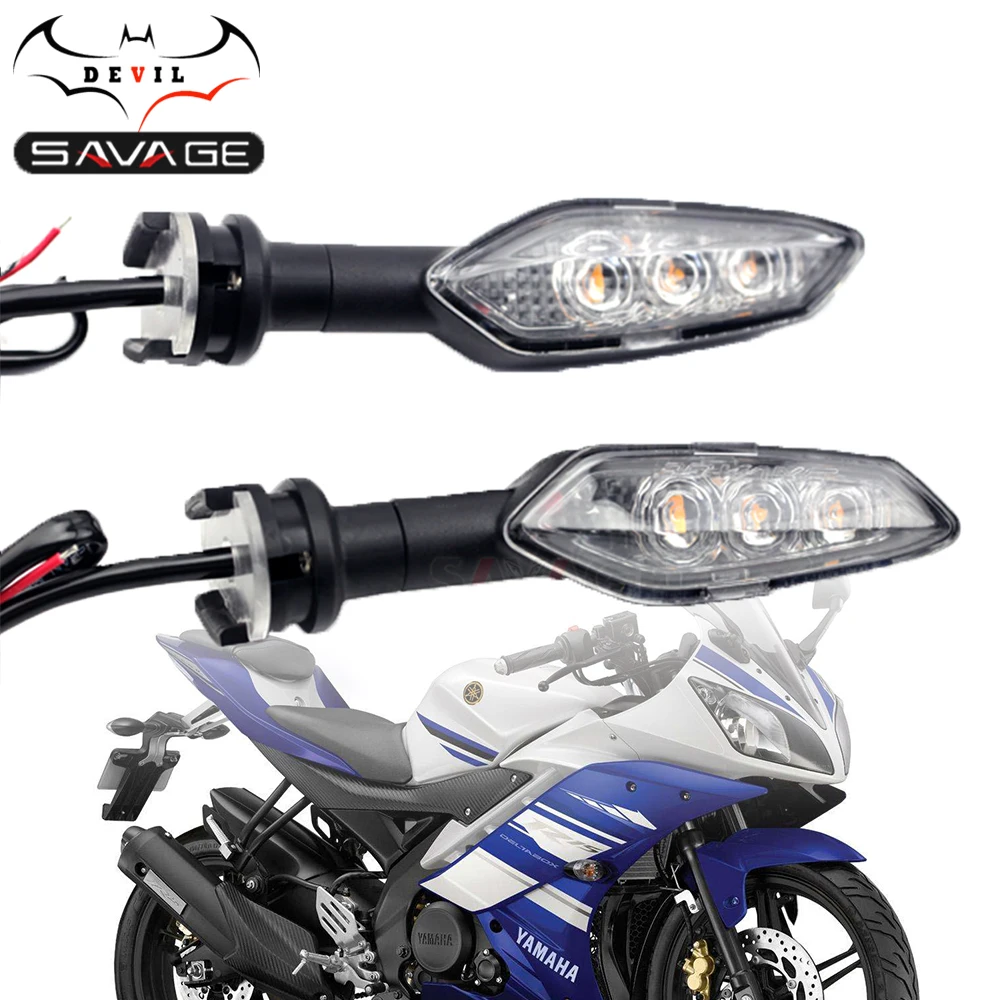 

LED Turn Signal Light For YAMAHA YZF R15 R25 R3 MT-25 MT-03 MT15 MT-15 M-Slaz 150 Motorcycle Accessories Indicator Lamp