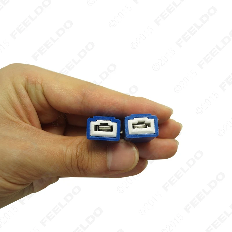 FEELDO 1 шт. H1/H3 светодиодные противотуманные фары DRL дальнего света Canbus 50 Вт