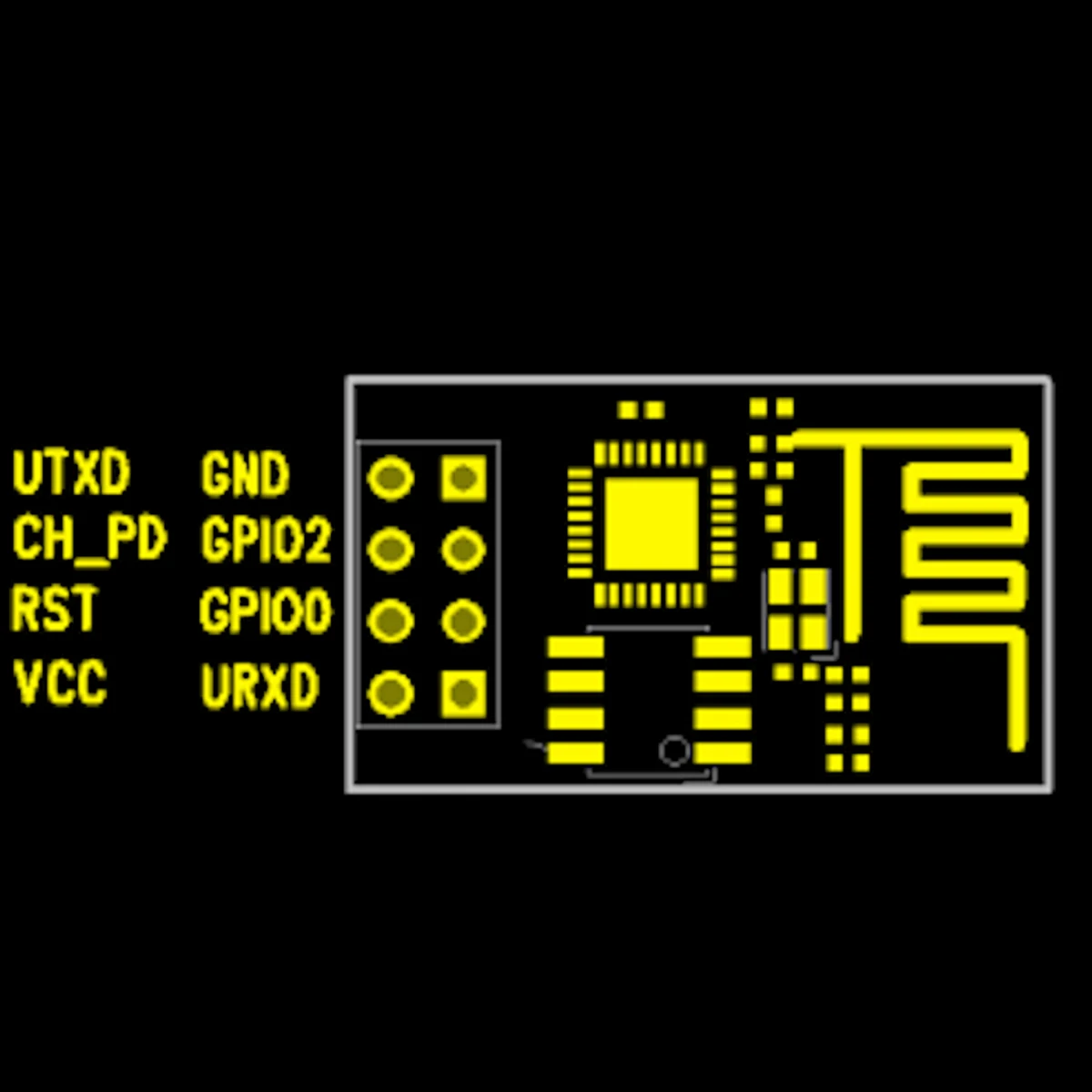 ESP8266 обновленный Последовательный модуль Wi Fi память 1 Мб время работы