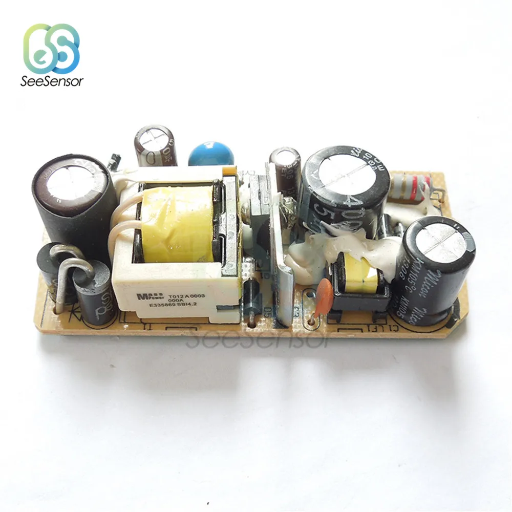 Переключение Питание монтажная плата AC-DC 12V 1A 1000MA/1.2A 1200MA DC Напряжение Регулятор модуль из-за цветопередачи монитора 110V 220V 50/60HZ