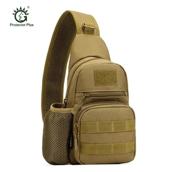 

Men's bags High Quality 1000D Nylon Men Shoulder Messenger Bag Military Water Bottle Male Sling Bags Chest package Free shipping