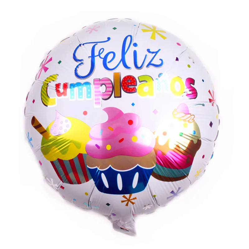 

XXPWJ Free Shipping New Birthday Candle Cake Aluminum Balloon Baby Birthday Party Decorative Balloon Self Sealed A-042