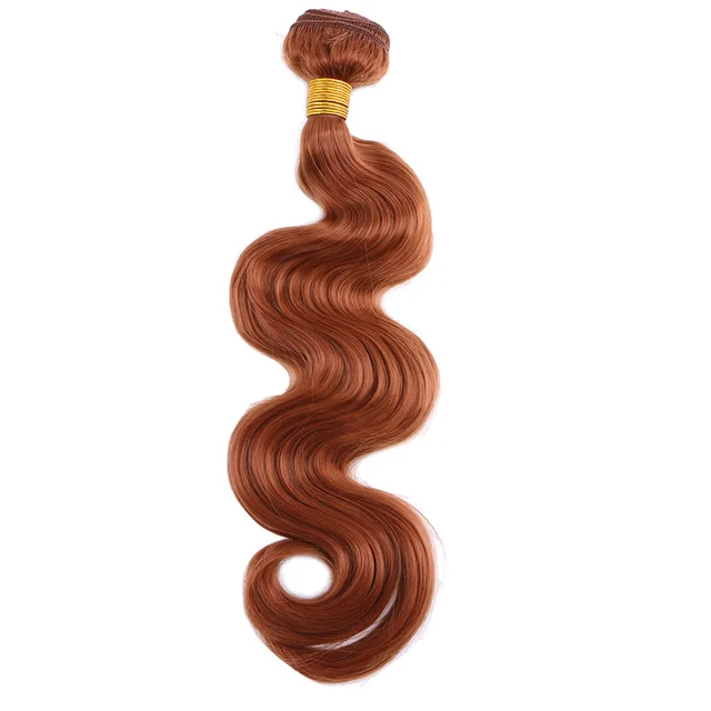 16-26 inches 100g/piece High Temperature Fiber Hair Extensions Color 613 Synthetic Hair Weft Body Wave Hair Bundles for Women #30