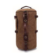 Для мужчин холст рюкзаки Для мужчин кемпинг и Пеший Туризм рюкзак дорожная сумка Пеший Туризм ноутбука школьная сумка